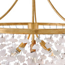 LED Chandelier<br /><span style="color:#4AB0CE;">Entrega: 4-10 dias en USA</span><br /><span style="color:#4AB0CE;font-size:60%;">PREGUNTE POR ENTREGA EN PANAMA</span><br />Collection: Myra<br />Finish: Distressed Brass