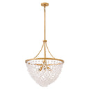 LED Chandelier<br /><span style="color:#4AB0CE;">Entrega: 4-10 dias en USA</span><br /><span style="color:#4AB0CE;font-size:60%;">PREGUNTE POR ENTREGA EN PANAMA</span><br />Collection: Myra<br />Finish: Distressed Brass