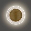 LED Wall Sconce<br /><span style="color:#4AB0CE;">Entrega: 4-10 dias en USA</span><br /><span style="color:#4AB0CE;font-size:60%;">PREGUNTE POR ENTREGA EN PANAMA</span><br />Collection: Haven<br />Finish: Heritage Brass