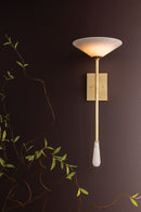 LED Wall Sconce<br /><span style="color:#4AB0CE;">Entrega: 4-10 dias en USA</span><br /><span style="color:#4AB0CE;font-size:60%;">PREGUNTE POR ENTREGA EN PANAMA</span><br />Collection: Lausanne<br />Finish: Vintage Brass