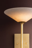 LED Wall Sconce<br /><span style="color:#4AB0CE;">Entrega: 4-10 dias en USA</span><br /><span style="color:#4AB0CE;font-size:60%;">PREGUNTE POR ENTREGA EN PANAMA</span><br />Collection: Lausanne<br />Finish: Vintage Brass