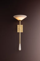 LED Wall Sconce<br /><span style="color:#4AB0CE;">Entrega: 4-10 dias en USA</span><br /><span style="color:#4AB0CE;font-size:60%;">PREGUNTE POR ENTREGA EN PANAMA</span><br />Collection: Lausanne<br />Finish: Vintage Brass