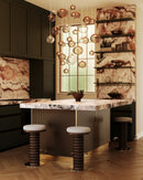 Corbett Lighting - 571-40-VGL - LED Chandelier - Istanbul - Vintage Gold Leaf