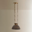 One Light Pendant<br /><span style="color:#4AB0CE;">Entrega: 4-10 dias en USA</span><br /><span style="color:#4AB0CE;font-size:60%;">PREGUNTE POR ENTREGA EN PANAMA</span><br />Collection: Allston<br />Finish: Patina Brass