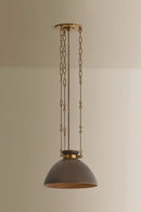 One Light Pendant<br /><span style="color:#4AB0CE;">Entrega: 4-10 dias en USA</span><br /><span style="color:#4AB0CE;font-size:60%;">PREGUNTE POR ENTREGA EN PANAMA</span><br />Collection: Allston<br />Finish: Patina Brass
