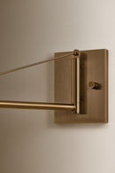 One Light Wall Sconce<br /><span style="color:#4AB0CE;">Entrega: 4-10 dias en USA</span><br /><span style="color:#4AB0CE;font-size:60%;">PREGUNTE POR ENTREGA EN PANAMA</span><br />Collection: Andersen<br />Finish: Patina Brass