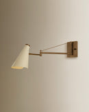 Troy Lighting - B4314-PBR/SSD - One Light Wall Sconce - Andersen - Patina Brass