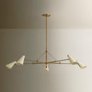 Five Light Chandelier<br /><span style="color:#4AB0CE;">Entrega: 4-10 dias en USA</span><br /><span style="color:#4AB0CE;font-size:60%;">PREGUNTE POR ENTREGA EN PANAMA</span><br />Collection: Andersen<br />Finish: Patina Brass