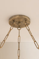 12 Light Chandelier<br /><span style="color:#4AB0CE;">Entrega: 24-25 semanas en USA</span><br /><span style="color:#4AB0CE;font-size:60%;">PREGUNTE POR ENTREGA EN PANAMA</span><br />Collection: Bentley<br />Finish: Patina Brass