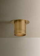 Troy Lighting - C1508-PBR - One Light Flush Mount - Berg - Patina Brass