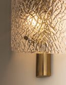 Two Light Wall Sconce<br /><span style="color:#4AB0CE;">Entrega: 4-10 dias en USA</span><br /><span style="color:#4AB0CE;font-size:60%;">PREGUNTE POR ENTREGA EN PANAMA</span><br />Collection: Bergeron<br />Finish: Patina Brass