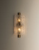 Two Light Wall Sconce<br /><span style="color:#4AB0CE;">Entrega: 4-10 dias en USA</span><br /><span style="color:#4AB0CE;font-size:60%;">PREGUNTE POR ENTREGA EN PANAMA</span><br />Collection: Bergeron<br />Finish: Patina Brass