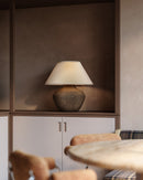 LED Table Lamp<br /><span style="color:#4AB0CE;">Entrega: 4-10 dias en USA</span><br /><span style="color:#4AB0CE;font-size:60%;">PREGUNTE POR ENTREGA EN PANAMA</span><br />Collection: Calabria<br />Finish: Rustco