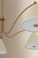 Five Light Chandelier<br /><span style="color:#4AB0CE;">Entrega: 4-10 dias en USA</span><br /><span style="color:#4AB0CE;font-size:60%;">PREGUNTE POR ENTREGA EN PANAMA</span><br />Collection: Clive<br />Finish: Patina Brass