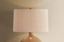Troy Lighting - PTL3924-PBR/CBH - One Light Table Lamp - Dunsmuir - Patina Brass