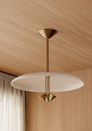LED Pendant<br /><span style="color:#4AB0CE;">Entrega: 6-7 semanas en USA</span><br /><span style="color:#4AB0CE;font-size:60%;">PREGUNTE POR ENTREGA EN PANAMA</span><br />Collection: Garth<br />Finish: Patina Brass