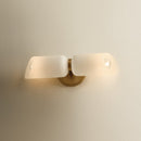 Two Light Bath and Vanity<br /><span style="color:#4AB0CE;">Entrega: 4-10 dias en USA</span><br /><span style="color:#4AB0CE;font-size:60%;">PREGUNTE POR ENTREGA EN PANAMA</span><br />Collection: Hermann<br />Finish: Patina Brass