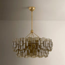 Eight Light Chandelier<br /><span style="color:#4AB0CE;">Entrega: 4-10 dias en USA</span><br /><span style="color:#4AB0CE;font-size:60%;">PREGUNTE POR ENTREGA EN PANAMA</span><br />Collection: Jacik<br />Finish: Patina Gold Leaf