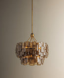 Six Light Chandelier<br /><span style="color:#4AB0CE;">Entrega: 4-10 dias en USA</span><br /><span style="color:#4AB0CE;font-size:60%;">PREGUNTE POR ENTREGA EN PANAMA</span><br />Collection: Jacik<br />Finish: Patina Gold Leaf