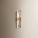 Two Light Wall Sconce<br /><span style="color:#4AB0CE;">Entrega: 4-10 dias en USA</span><br /><span style="color:#4AB0CE;font-size:60%;">PREGUNTE POR ENTREGA EN PANAMA</span><br />Collection: Nordic<br />Finish: Patina Brass