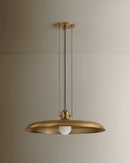One Light Pendant<br /><span style="color:#4AB0CE;">Entrega: 4-10 dias en USA</span><br /><span style="color:#4AB0CE;font-size:60%;">PREGUNTE POR ENTREGA EN PANAMA</span><br />Collection: Rainhill<br />Finish: Patina Brass