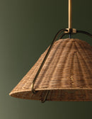 One Light Pendant<br /><span style="color:#4AB0CE;">Entrega: 4-10 dias en USA</span><br /><span style="color:#4AB0CE;font-size:60%;">PREGUNTE POR ENTREGA EN PANAMA</span><br />Collection: Richard<br />Finish: Patina Brass