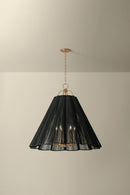 Troy Lighting - F3436-PGL - Six Light Chandelier - Sonoma - Patina Gold Leaf