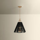 Troy Lighting - F3418-PGL - Three Light Pendant - Sonoma - Patina Gold Leaf
