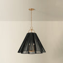 Troy Lighting - F3428-PGL - Four Light Pendant - Sonoma - Patina Gold Leaf