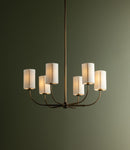Six Light Chandelier<br /><span style="color:#4AB0CE;">Entrega: 4-10 dias en USA</span><br /><span style="color:#4AB0CE;font-size:60%;">PREGUNTE POR ENTREGA EN PANAMA</span><br />Collection: Teddy<br />Finish: Patina Brass