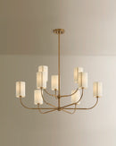 Troy Lighting - F3042-PBR - Nine Light Chandelier - Teddy - Patina Brass