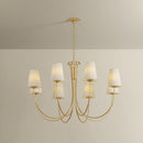 Troy Lighting - F5740-VGL - Eight Light Chandelier - Weiland - Vintage Gold Leaf