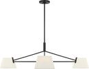 Three Light Chandelier<br /><span style="color:#4AB0CE;">Entrega: 6-7 semanas en USA</span><br /><span style="color:#4AB0CE;font-size:60%;">PREGUNTE POR ENTREGA EN PANAMA</span><br />Collection: Hale<br />Finish: Aged Iron