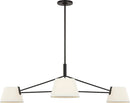 Three Light Chandelier<br /><span style="color:#4AB0CE;">Entrega: 6-7 semanas en USA</span><br /><span style="color:#4AB0CE;font-size:60%;">PREGUNTE POR ENTREGA EN PANAMA</span><br />Collection: Hale<br />Finish: Aged Iron