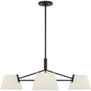 Three Light Chandelier<br /><span style="color:#4AB0CE;">Entrega: 6-7 semanas en USA</span><br /><span style="color:#4AB0CE;font-size:60%;">PREGUNTE POR ENTREGA EN PANAMA</span><br />Collection: Hale<br />Finish: Aged Iron
