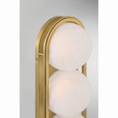 LED Wall Sconce<br /><span style="color:#4AB0CE;">Entrega: 4-10 dias en USA</span><br /><span style="color:#4AB0CE;font-size:60%;">PREGUNTE POR ENTREGA EN PANAMA</span><br />Collection: Vanderlane<br />Finish: Legacy Brass