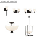 Two Light Vanity<br /><span style="color:#4AB0CE;">Entrega: 4-10 dias en USA</span><br /><span style="color:#4AB0CE;font-size:60%;">PREGUNTE POR ENTREGA EN PANAMA</span><br />Collection: Elowen<br />Finish: Dark Matte Black