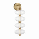 LED Wall Sconce<br /><span style="color:#4AB0CE;">Entrega: 4-10 dias en USA</span><br /><span style="color:#4AB0CE;font-size:60%;">PREGUNTE POR ENTREGA EN PANAMA</span><br />Collection: Bollavino<br />Finish: Legacy Brass