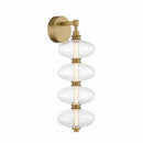 LED Wall Sconce<br /><span style="color:#4AB0CE;">Entrega: 4-10 dias en USA</span><br /><span style="color:#4AB0CE;font-size:60%;">PREGUNTE POR ENTREGA EN PANAMA</span><br />Collection: Bollavino<br />Finish: Legacy Brass