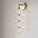 LED Wall Sconce<br /><span style="color:#4AB0CE;">Entrega: 4-10 dias en USA</span><br /><span style="color:#4AB0CE;font-size:60%;">PREGUNTE POR ENTREGA EN PANAMA</span><br />Collection: Bollavino<br />Finish: Legacy Brass