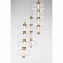 LED Pendant<br /><span style="color:#4AB0CE;">Entrega: 4-10 dias en USA</span><br /><span style="color:#4AB0CE;font-size:60%;">PREGUNTE POR ENTREGA EN PANAMA</span><br />Collection: Bollavino<br />Finish: Legacy Brass