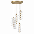 LED Pendant<br /><span style="color:#4AB0CE;">Entrega: 4-10 dias en USA</span><br /><span style="color:#4AB0CE;font-size:60%;">PREGUNTE POR ENTREGA EN PANAMA</span><br />Collection: Bollavino<br />Finish: Legacy Brass