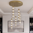 LED Pendant<br /><span style="color:#4AB0CE;">Entrega: 4-10 dias en USA</span><br /><span style="color:#4AB0CE;font-size:60%;">PREGUNTE POR ENTREGA EN PANAMA</span><br />Collection: Bollavino<br />Finish: Legacy Brass