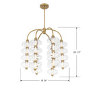 LED Pendant<br /><span style="color:#4AB0CE;">Entrega: 4-10 dias en USA</span><br /><span style="color:#4AB0CE;font-size:60%;">PREGUNTE POR ENTREGA EN PANAMA</span><br />Collection: Bollavino<br />Finish: Legacy Brass