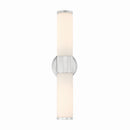 Two Light Wall Sconce<br /><span style="color:#4AB0CE;">Entrega: 4-10 dias en USA</span><br /><span style="color:#4AB0CE;font-size:60%;">PREGUNTE POR ENTREGA EN PANAMA</span><br />Collection: Voltelle<br />Finish: Chrome