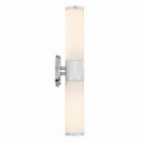 Two Light Wall Sconce<br /><span style="color:#4AB0CE;">Entrega: 4-10 dias en USA</span><br /><span style="color:#4AB0CE;font-size:60%;">PREGUNTE POR ENTREGA EN PANAMA</span><br />Collection: Voltelle<br />Finish: Chrome