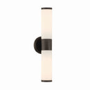 Two Light Wall Sconce<br /><span style="color:#4AB0CE;">Entrega: 4-10 dias en USA</span><br /><span style="color:#4AB0CE;font-size:60%;">PREGUNTE POR ENTREGA EN PANAMA</span><br />Collection: Voltelle<br />Finish: Dark Bronze
