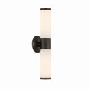 Two Light Wall Sconce<br /><span style="color:#4AB0CE;">Entrega: 4-10 dias en USA</span><br /><span style="color:#4AB0CE;font-size:60%;">PREGUNTE POR ENTREGA EN PANAMA</span><br />Collection: Voltelle<br />Finish: Dark Bronze