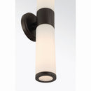 Two Light Wall Sconce<br /><span style="color:#4AB0CE;">Entrega: 4-10 dias en USA</span><br /><span style="color:#4AB0CE;font-size:60%;">PREGUNTE POR ENTREGA EN PANAMA</span><br />Collection: Voltelle<br />Finish: Dark Bronze
