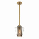 One Light Mini Pendant<br /><span style="color:#4AB0CE;">Entrega: 4-10 dias en USA</span><br /><span style="color:#4AB0CE;font-size:60%;">PREGUNTE POR ENTREGA EN PANAMA</span><br />Collection: Kiruna<br />Finish: Legacy Brass